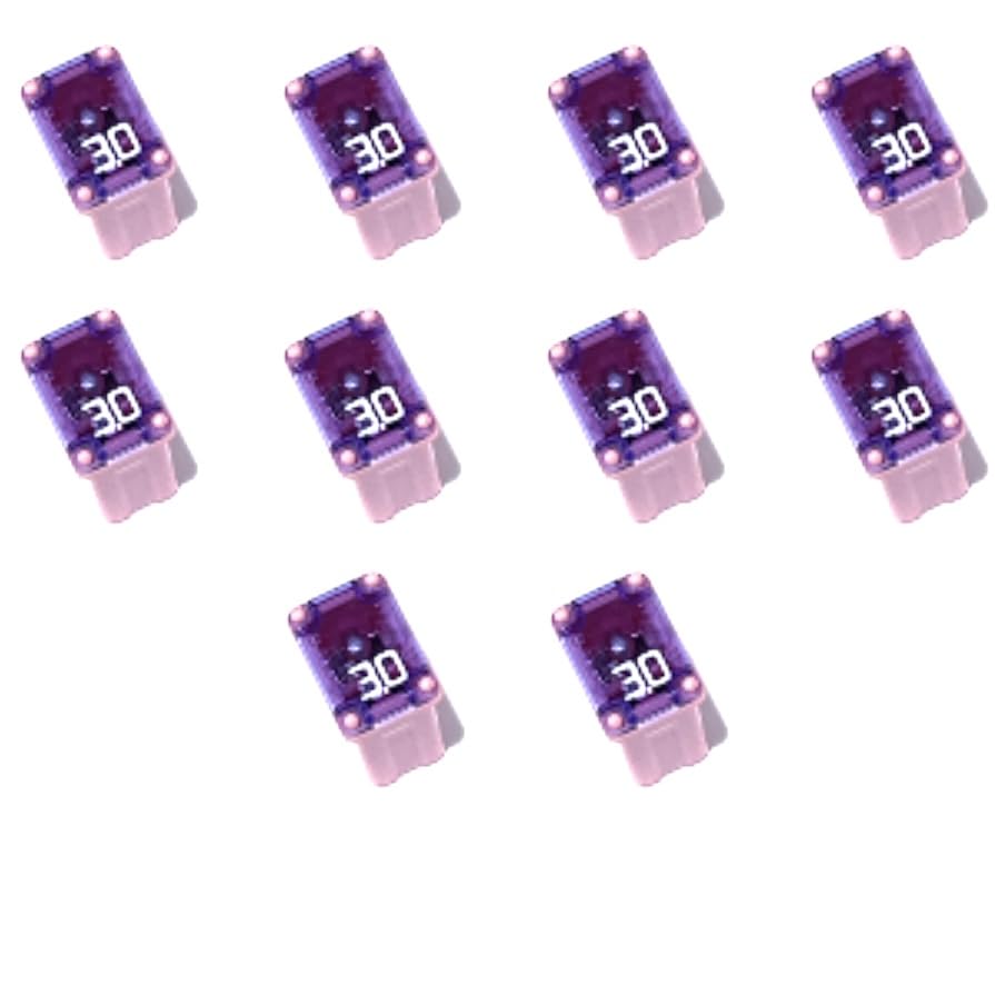 EDS 928-8030 9288030 30 Amp Micro Cartridge FMM Fuses MCASE Type Compatible Replacement for Ford DG9Z14526DA Subaru 82211AL03A M