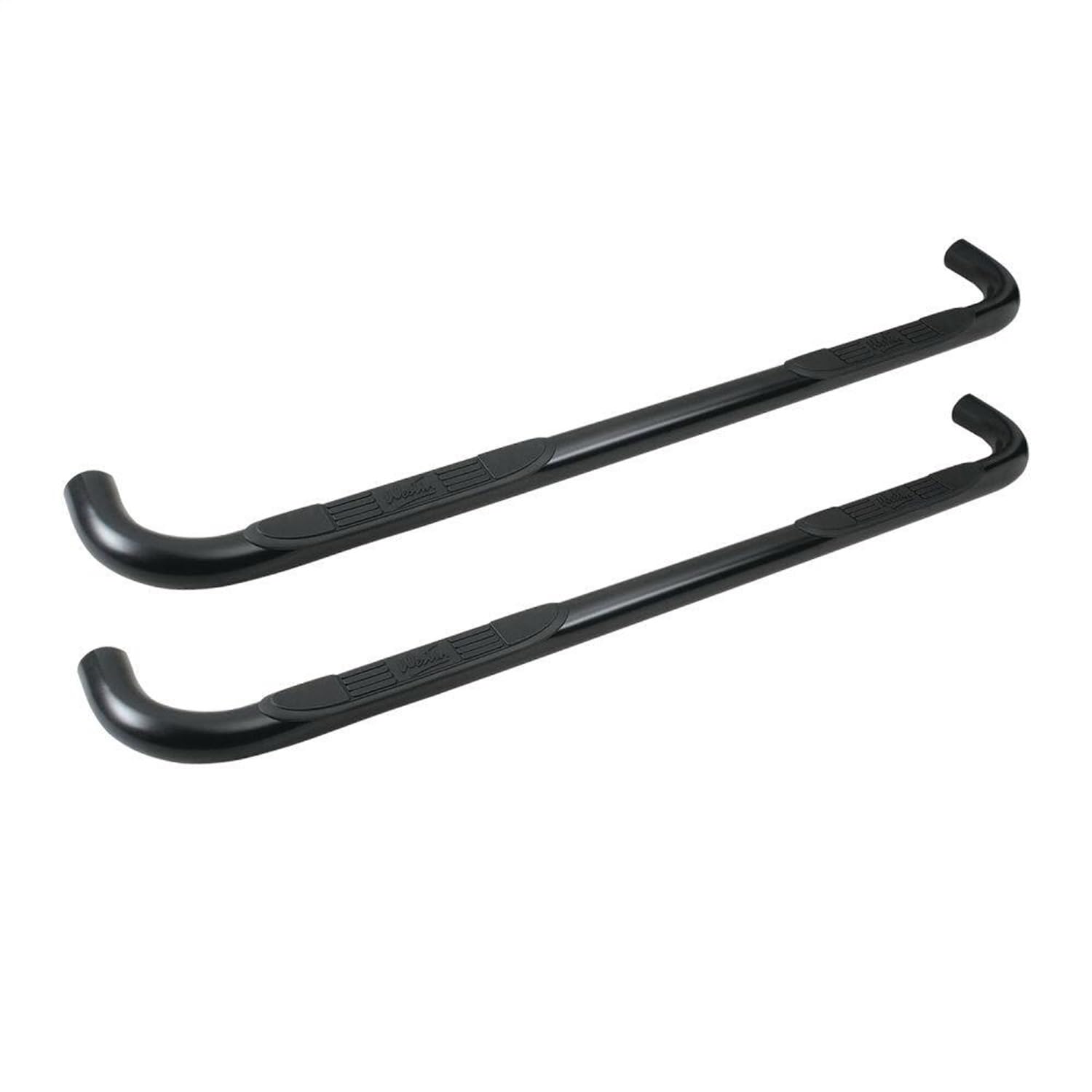 Westin 25-1685 Signature 3 Round Nerf Bars Fits 1999-2013 Silverado Sierra 1500 2001-2014 Silverado Sierra 2500 3500Hd Extended Cab Black Pair