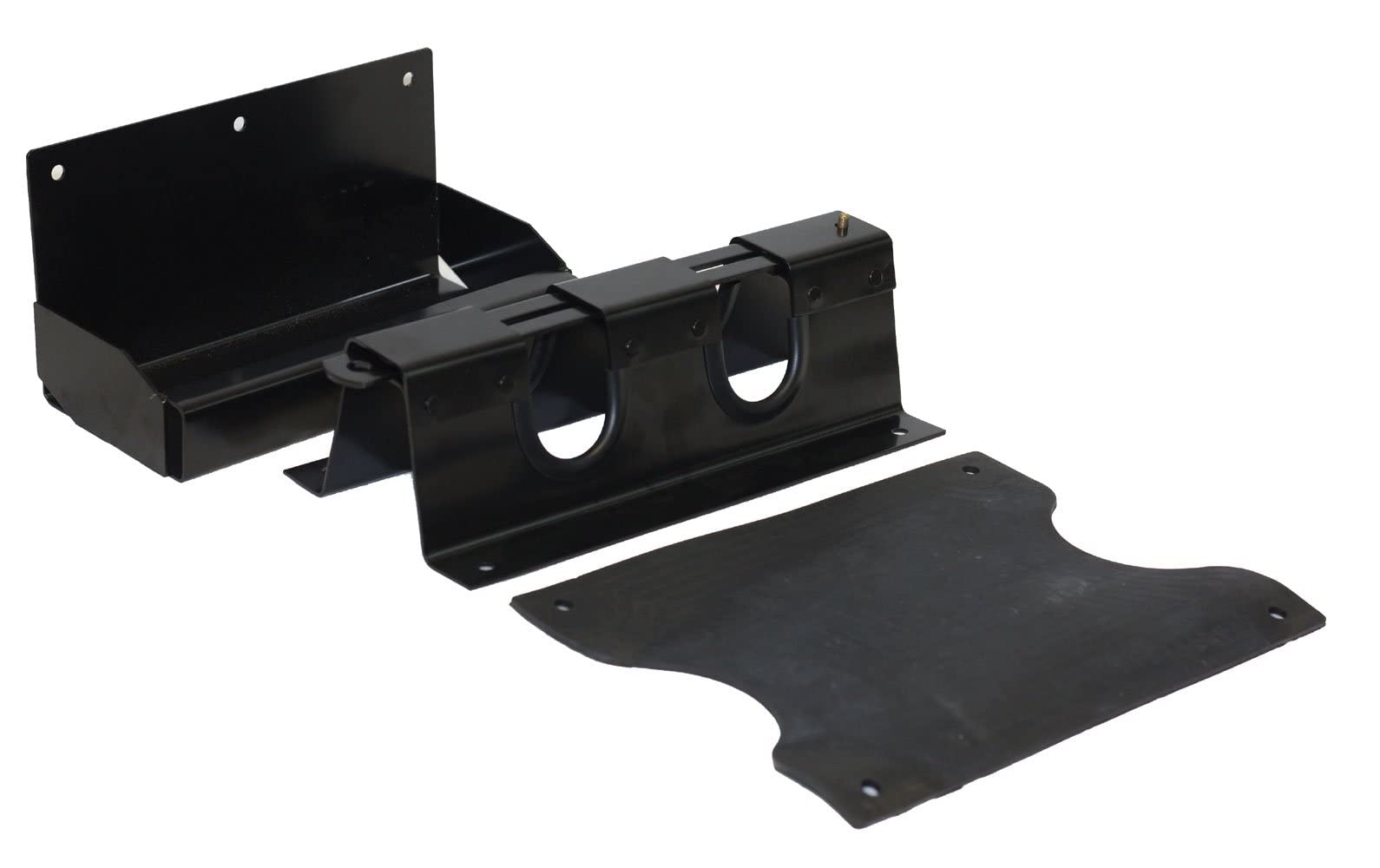 Mytee Products Double L Holder For Cargo Load Bar Rod - Bolt-On To Truck Load Lock Bar Holder For Semi Truck & Semi Trailers - 2