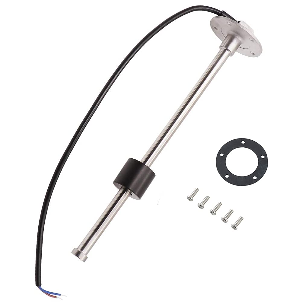 100TECH Marine Fuel Sending Unit Float Replacement 17''(430mm) for Boat Vehicle RV Fuel Sender Gas Tank Sending Unit Diesel Leve