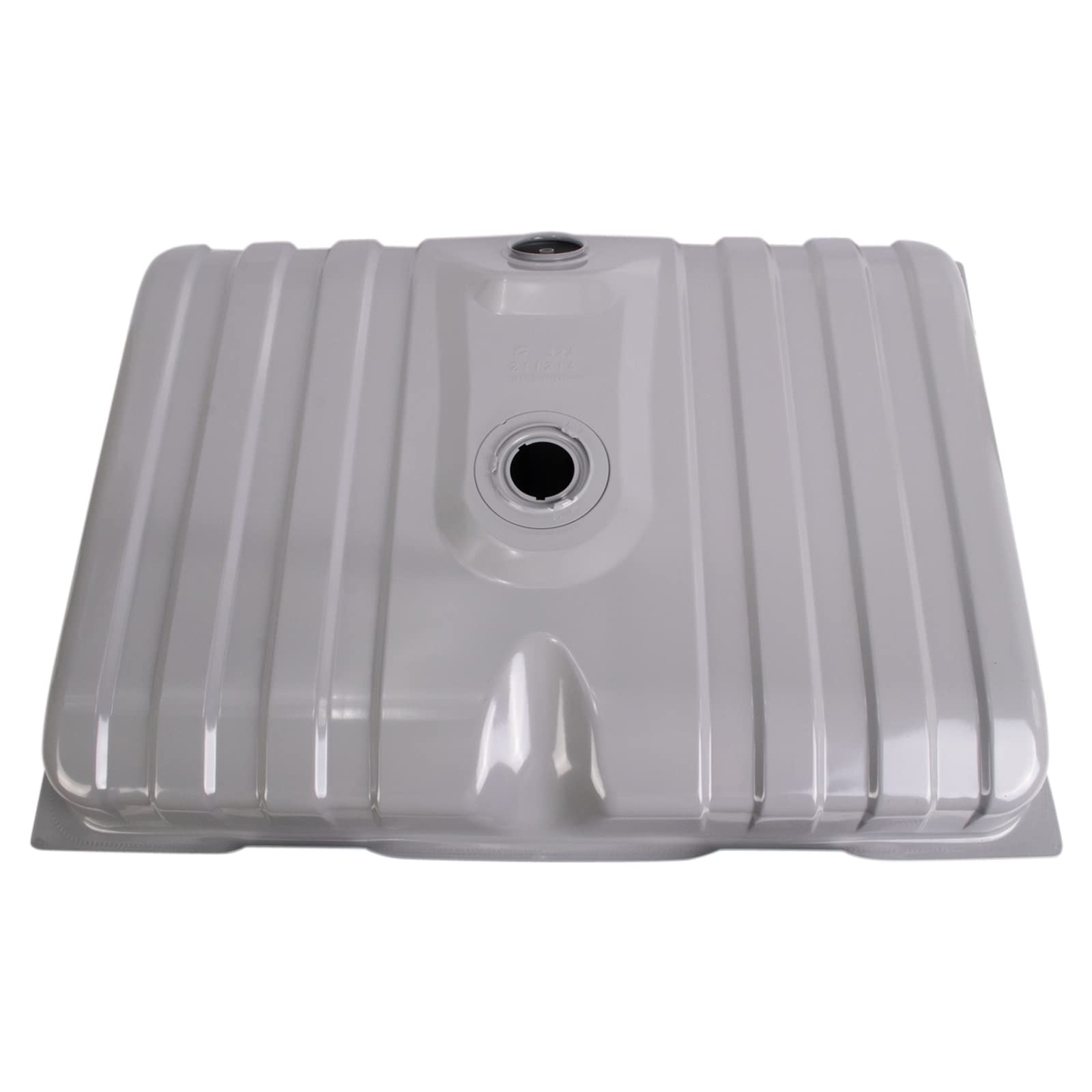 TRQ Gas Fuel Tank 20.1 gal, Alloy Steel, Compatible with 1971-1973 Ford Mustang, Model FTA07581