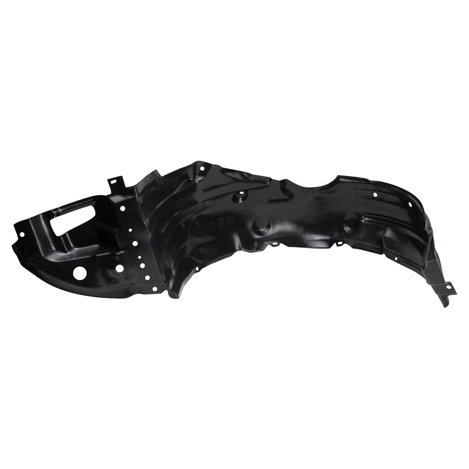 Trq Front Inner Fender Liner Set Compatible With 2014-2016 Toyota Corolla To1248178 To1249184