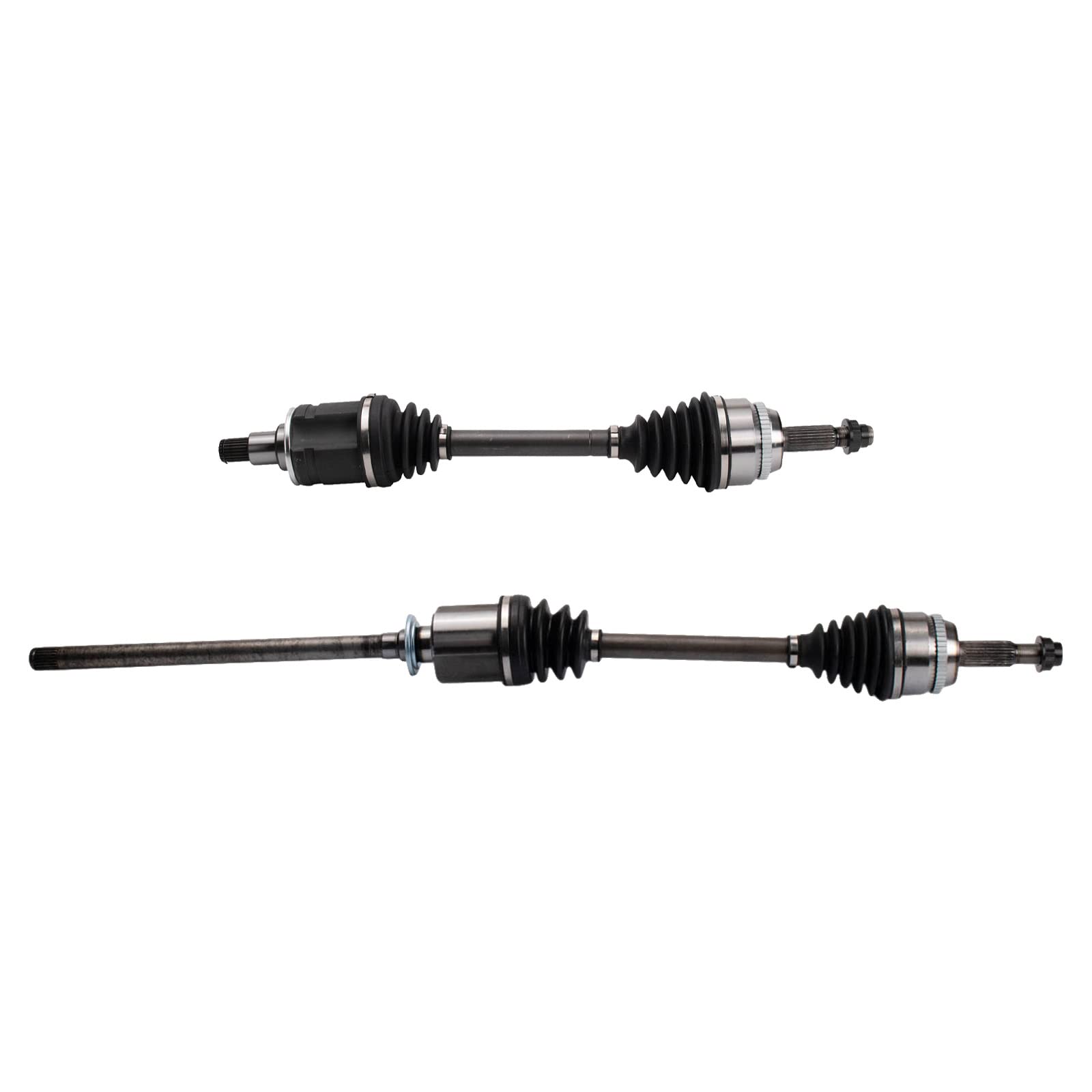 Trq Front Cv Axle Shaft Assembly Set Compatible With 2008-2013 Toyota Highlander