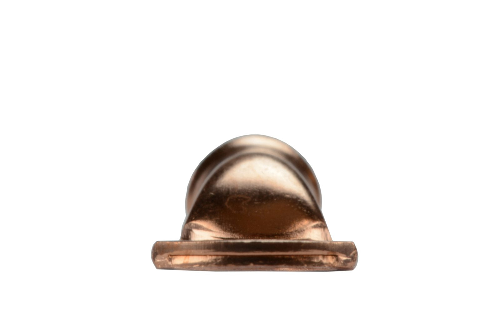 Temco 25 Pack Bare Copper Welding Battery Cable Ends, Lugs Terminal 6 Awg 1/4'' Hole (6 Awg To 1/0 Awg Options Available)