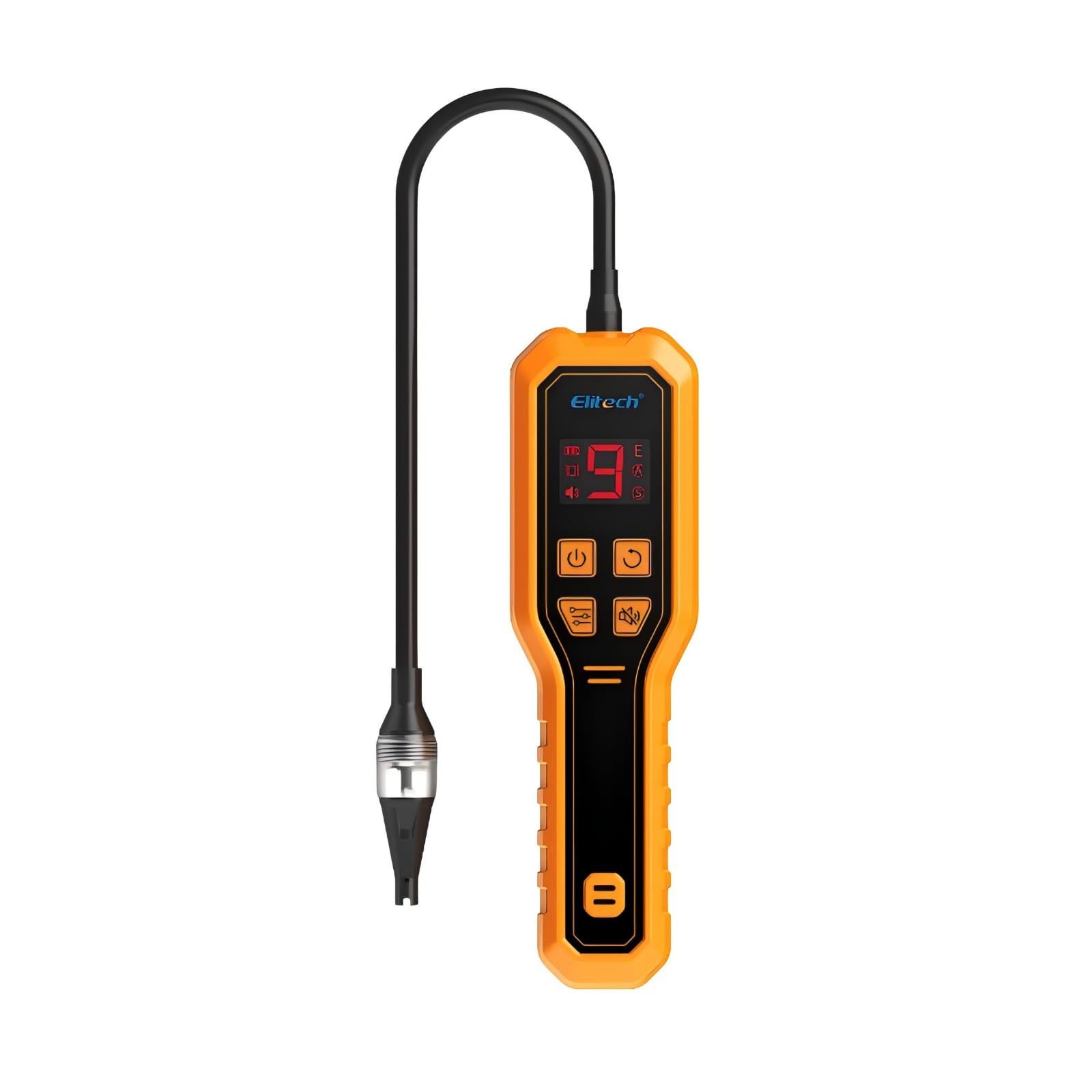 Elitech Refrigerant Leak Detector, Freon Leak Detector, Freon Sniffer Automotive Halogen Gas Leak Detector for R134A R410A R1234