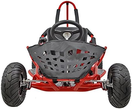 Go-Bowen Electric Kids Go-Kart, 1000W, 48V, Large, Steel, Red