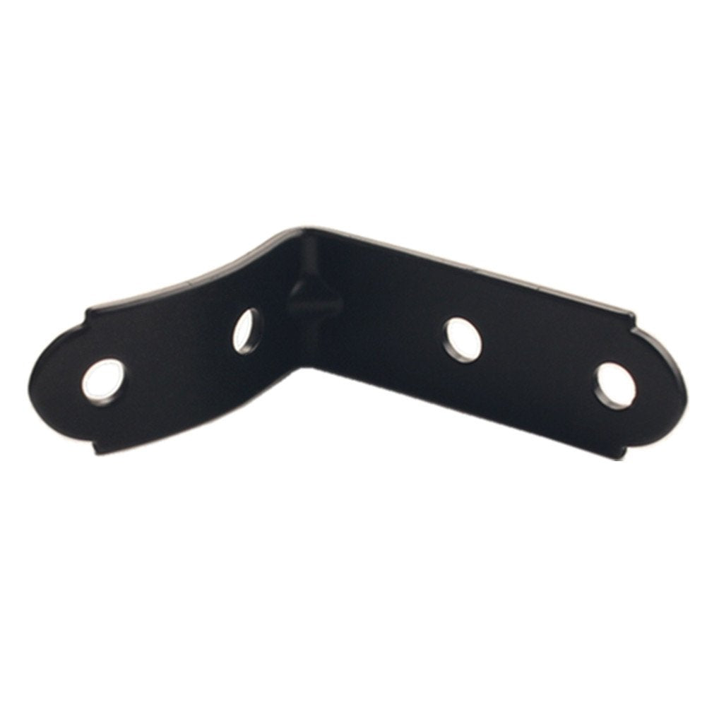 Dewhel 2Pcs Black Edition Glove Box Hinge Repair Kit For 2001-2008 Audi A4 B6 B7 S4 Rs4 8E Replacement Diy Compartment Lid Hinge