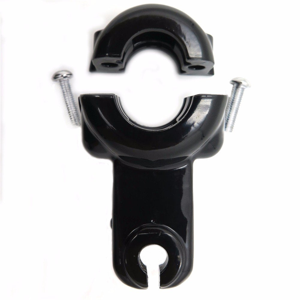 Httmt Mt436-Bk Black Clutch Lever Mount Bracket Clutch Bracket Compatible With Harley Dyna Super Glide Fxd Softail Deluxe Flstn