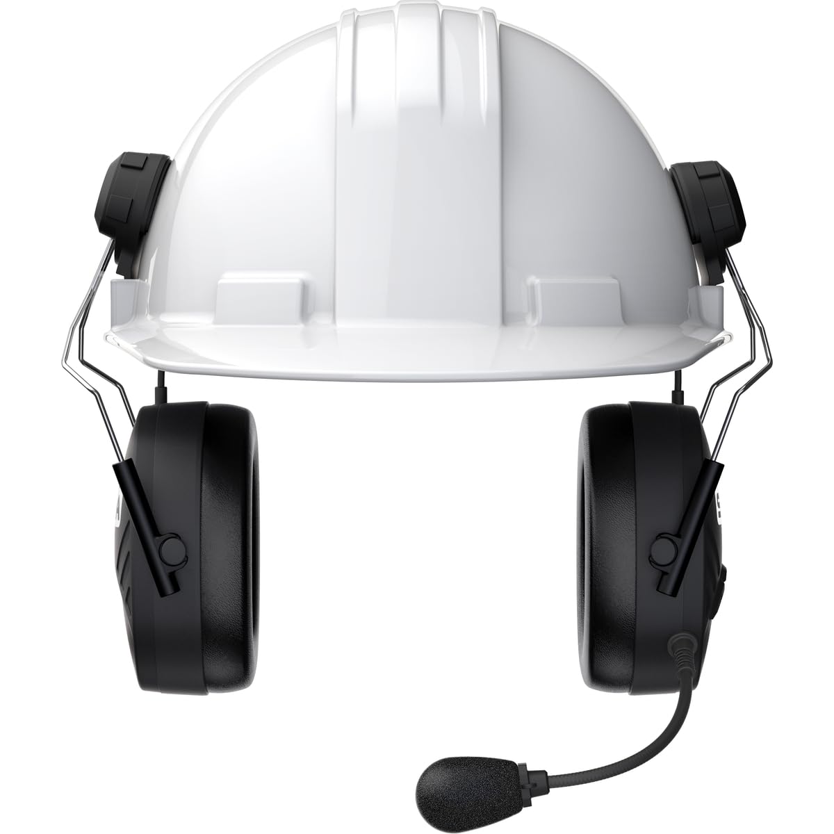 Sena TuffTalk Lite Bluetooth Earmuff, Hard Hat Mount, Black, Model TUFFTALK-LITE-02
