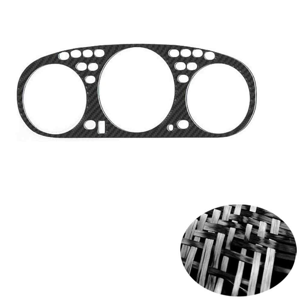 BOFINEHY Carbon Fiber Gauge Instrument Cluster Bezel for 1996-2000 Honda Civic EK