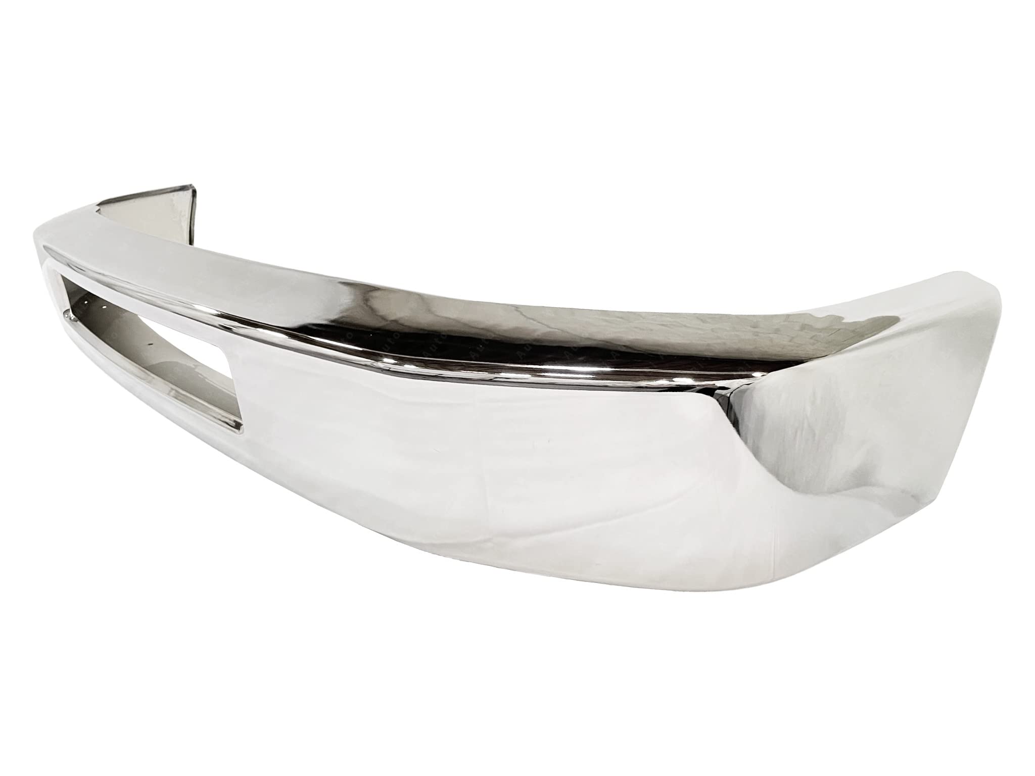 MBI AUTO Chrome Front Bumper Face Bar for 2008-2014 Ford Econoline E150 E250 E350, 2015-2025 Super Duty E450, Model FO100241