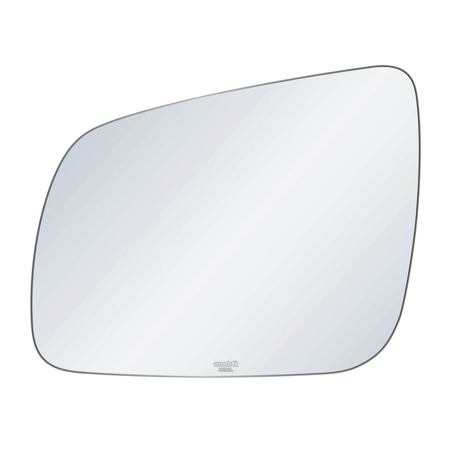 exactafit 8132L Driver Side Mirror Glass Left Replacement Compatible With 2008-2014 Mitsubishi Lancer