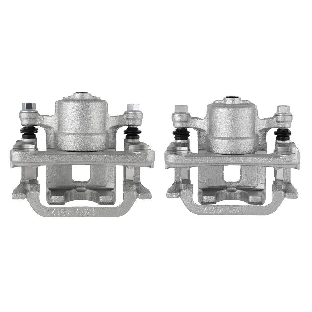 cciyu Rear Left & Right Brake Calipers With Bracket 19B2792A 19B2793A For Infiniti 2005-2010 For Nissan 2006-2009 (2PCS)