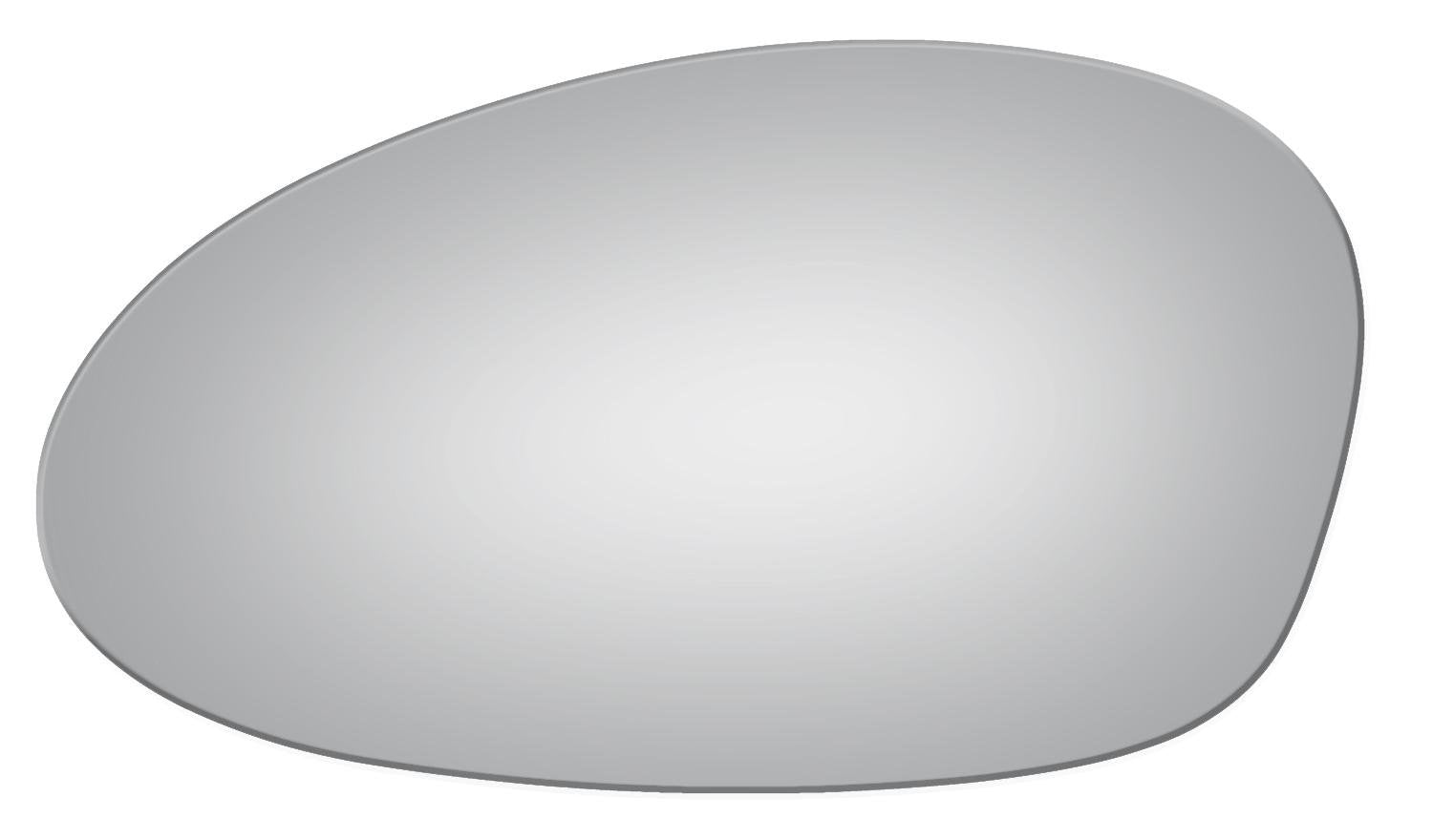 Flat Driver Side Mirror Replacement Glass For 2007-2009 Bmw 328I