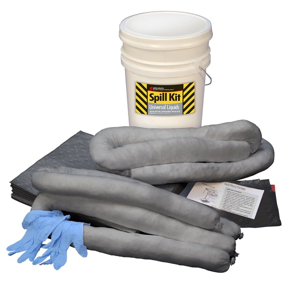 Buffalo Industries (92050) Universal Spill Kit, 5 Gallon