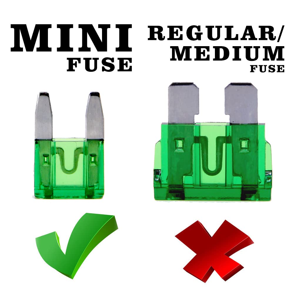 Fymusing 20 Pcs 7.5A Mini Blade Fuse, Automotive Fuse For Car Truck