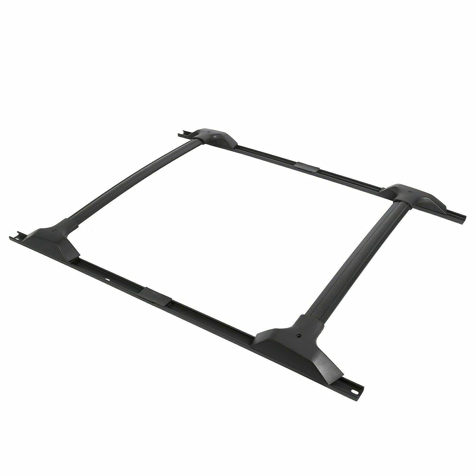 Hecasa Roof Rack Cross Rail Bar Compatible With 2009-2017 Chevy Chevrolet Traverse Ls/Lt/Ltz Replacement For 19244268(Set)