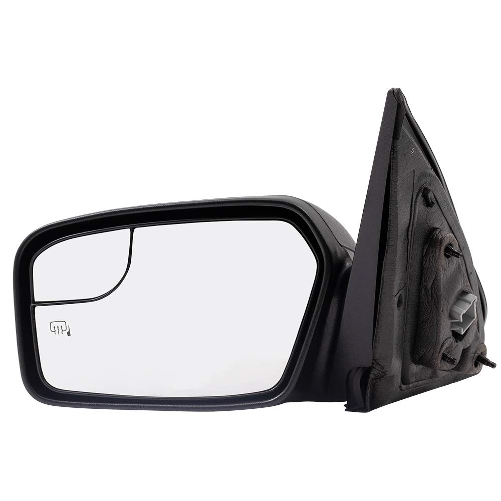 Brock Drivers Power Side View Mirror Heated Puddle Lamp Textured fits 11-12 Ford Fusion 11 Mercury Milan (INCLUDING Hybrids) rep