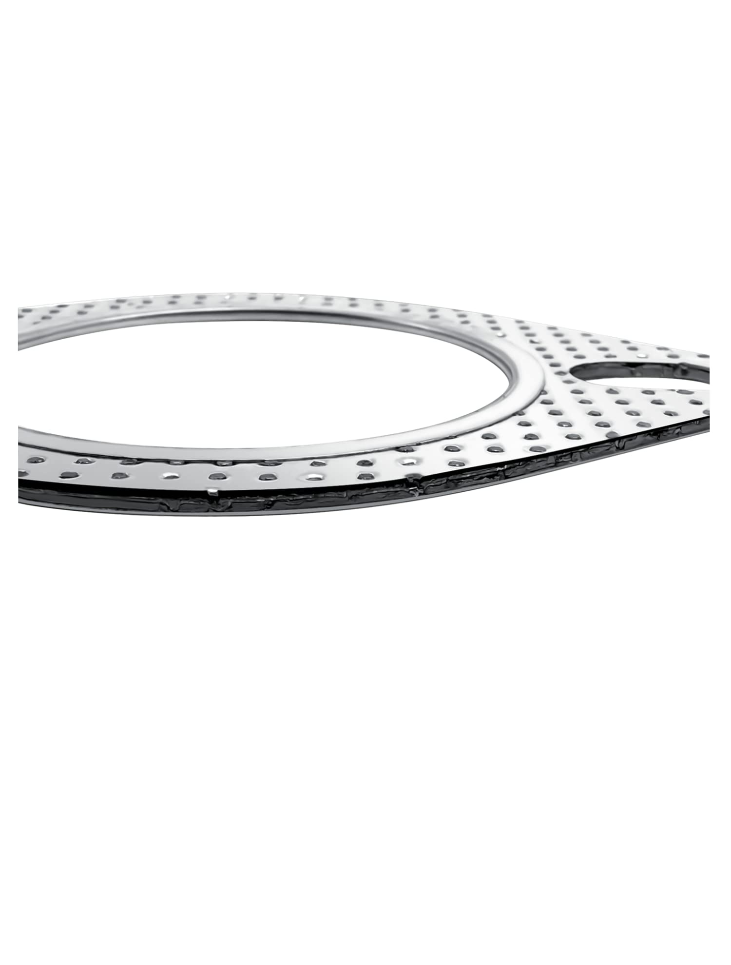 Strongthium 3“ Exhaust Gasket 2 Bolt For 3 Inch Muffler Flange Manifold 120-07610-0002 High Temperature 2X