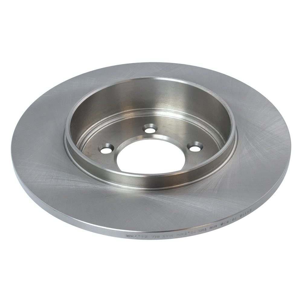 Trq Rear Brake Rotors Set Solid Compatible With 2003-2005 Lincoln Aviator