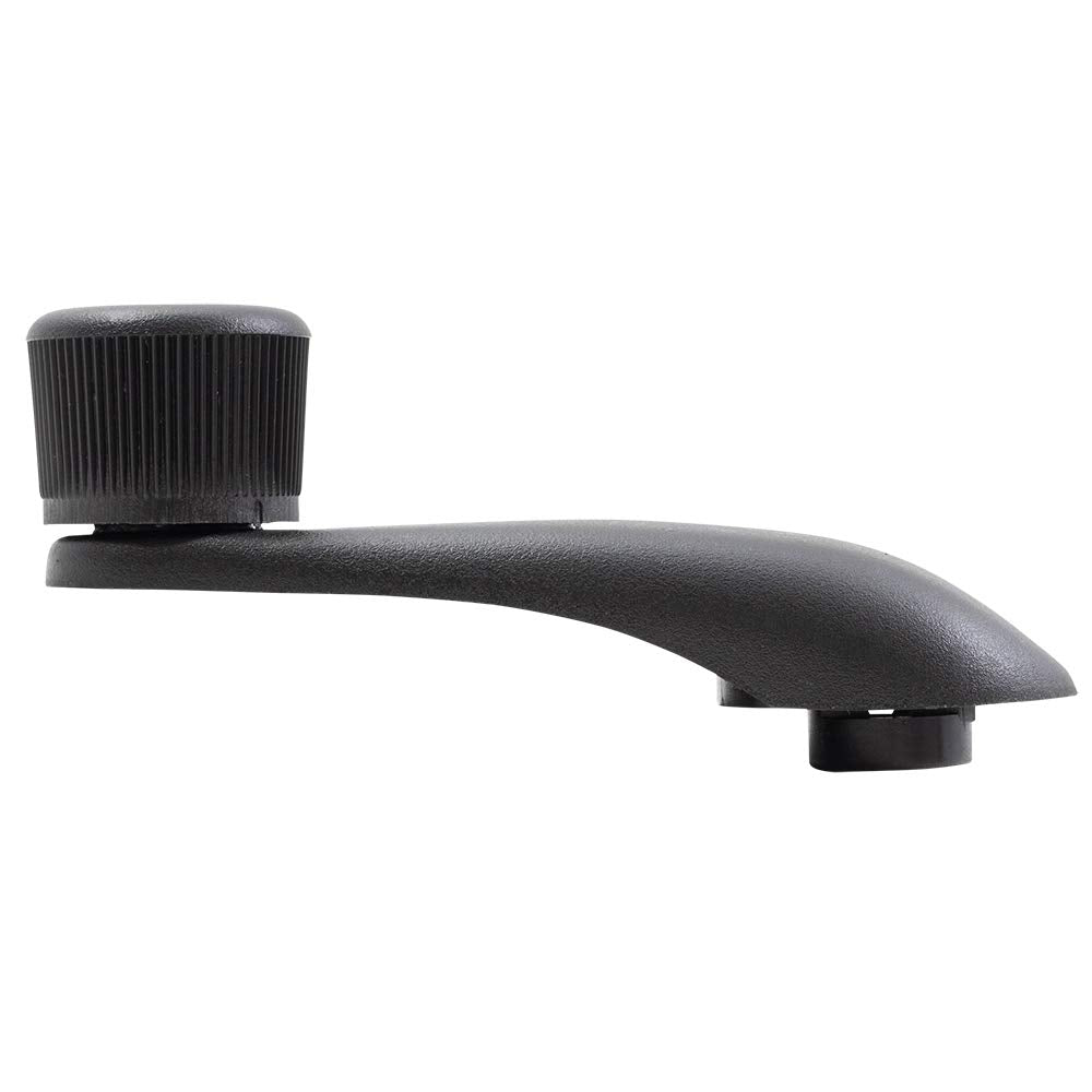 Brock Black Window Crank Handle for 99-20 Silverado/Sierra & 00-14 Tahoe/Suburban, Model 14444-00016