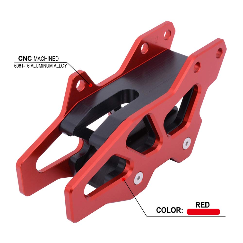 CNC Chain Guard Guide Protector Protection for for CR125R CR250R CRF250R CRF450R CRF250X CRF450X CR 250R CRF 2005-2007 05 06 07