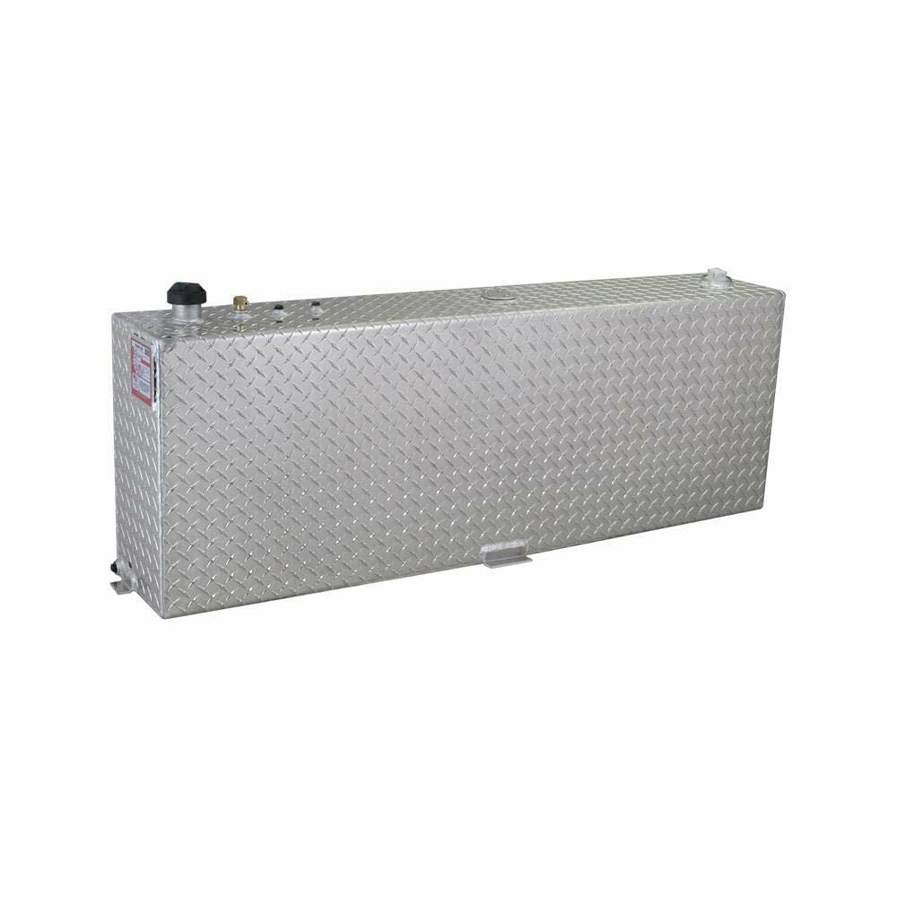 RDS MFG INC Rectangular Auxiliary Fuel Tank - 45 Gallon, Aluminum, Model 71083