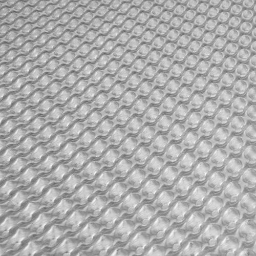 Mishimoto Embossed Aluminum Heat Shield, 20" x 28", Silver, Model MMHP-EAHS-2028