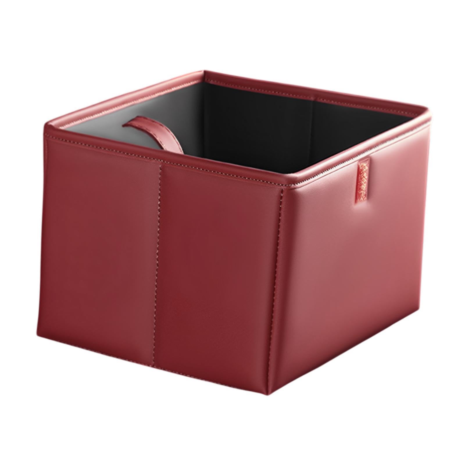 TRENDYNEST Foldable Back Seat Car Trash Bin Portable Tear Resistant with Hanging Straps Red | Parts & Accessories | Car & Truck 