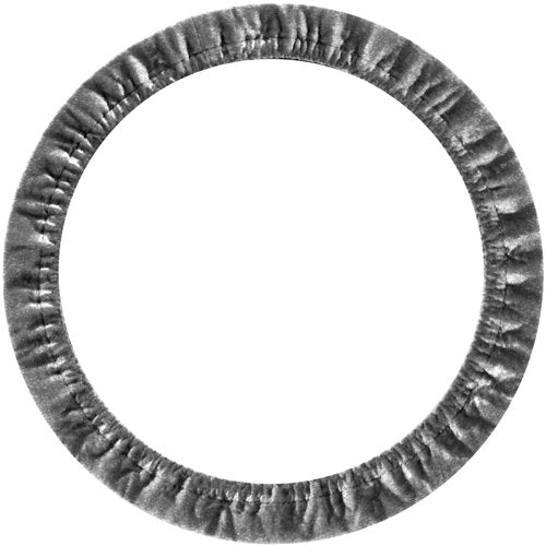 Custom Accessories 31104 Grey StretchOn Steering Wheel Cover