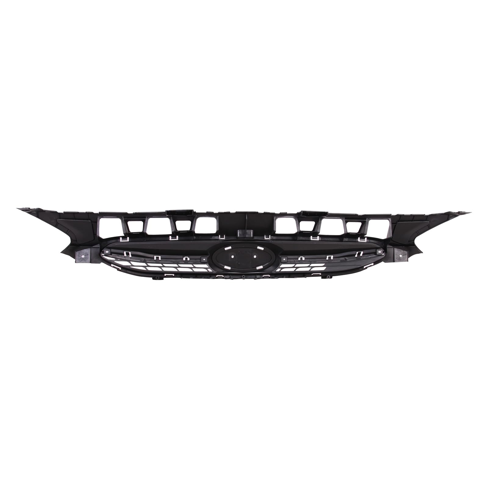 TYG (CAPA QUALITY) Front Grille Compatible with 2015-2017 Hyundai Accent Sedan/Hatchback, PP OEM Replacement Bumper Grill for HY
