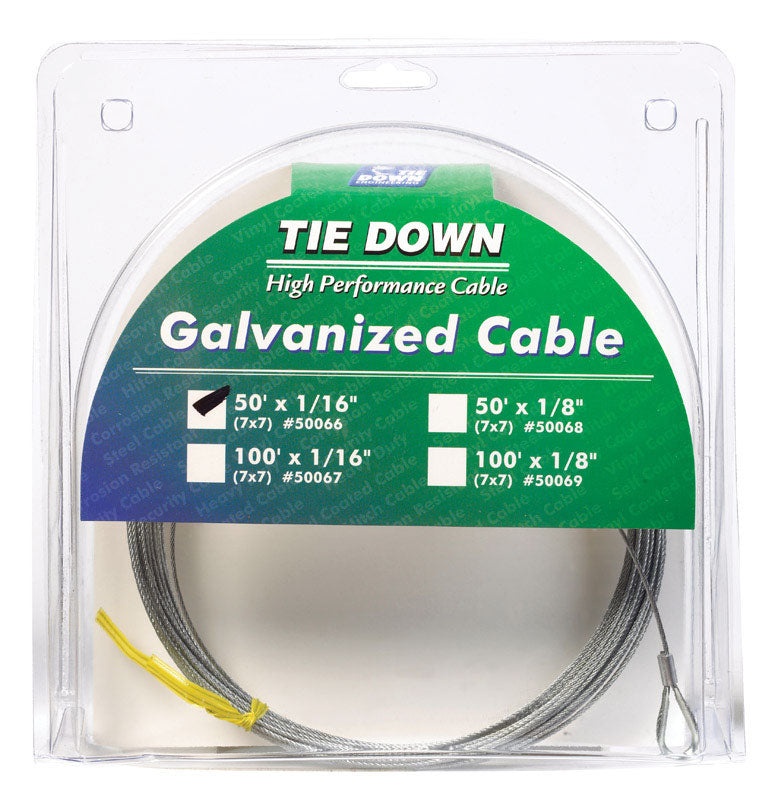 PRECUT CABLE50GALV1/16 (Pack of 1)