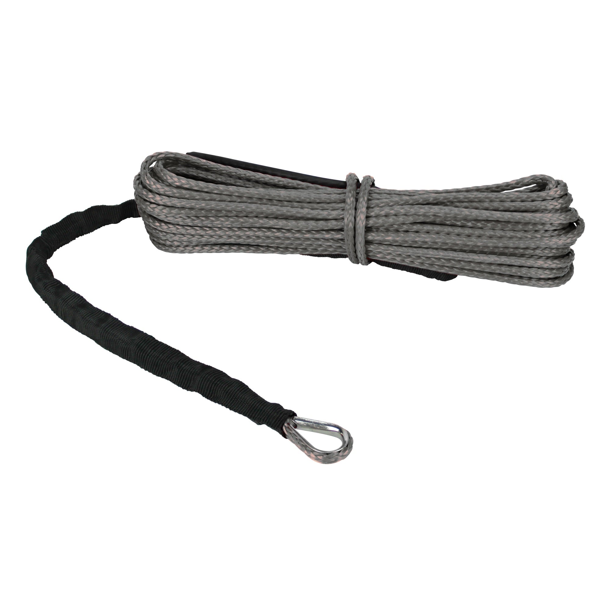 Extreme Max 5600.3081 The Devils Hair Synthetic ATV / UTV Winch Rope  Gray