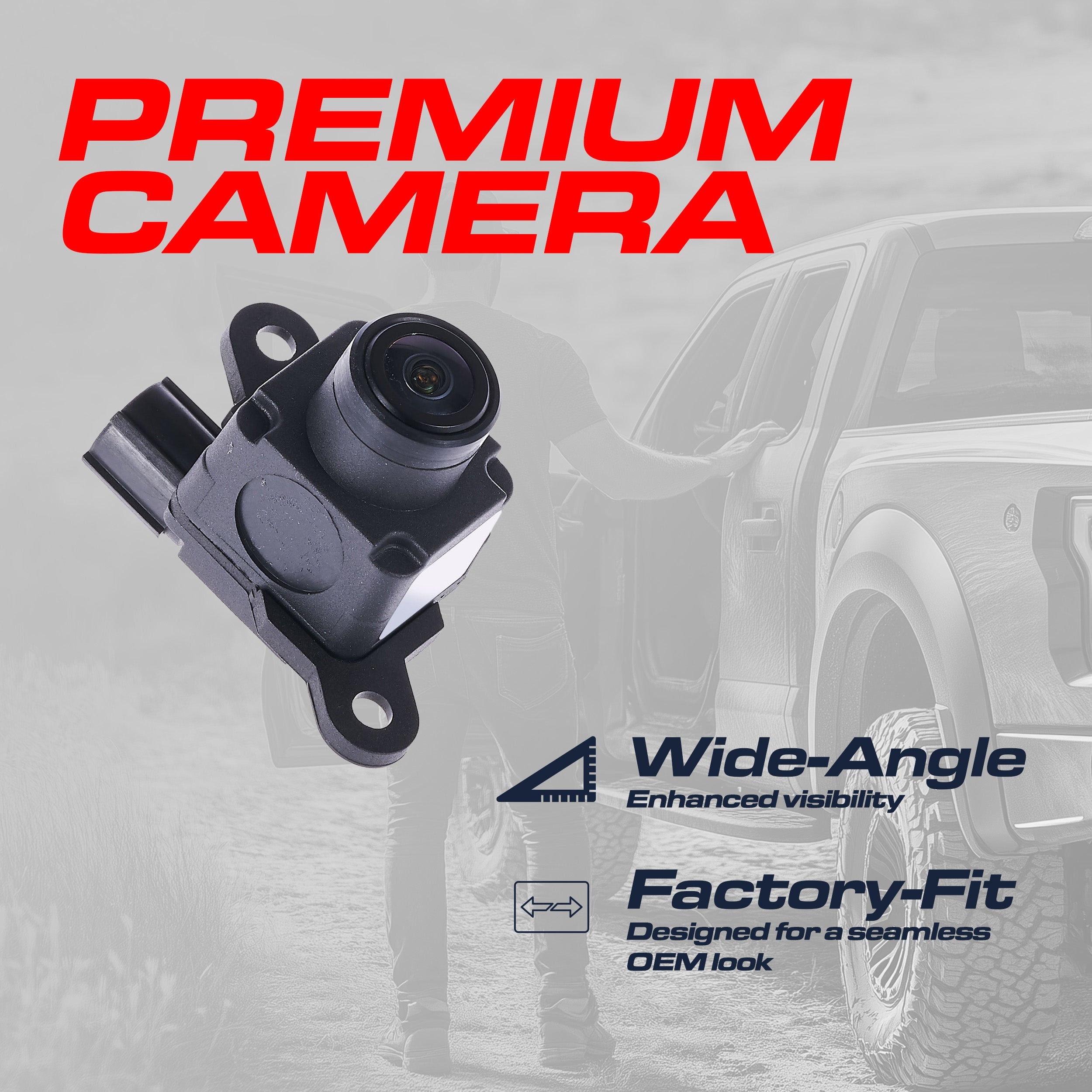Dodge Ram (2013-2015), Viper (2013-2017) OEM Replacement Backup Camera OE Part #56038978AF, 56038978AG, 56038978AH, 56038978AI, 56038978AJ, 56038978AK, 56038978AL