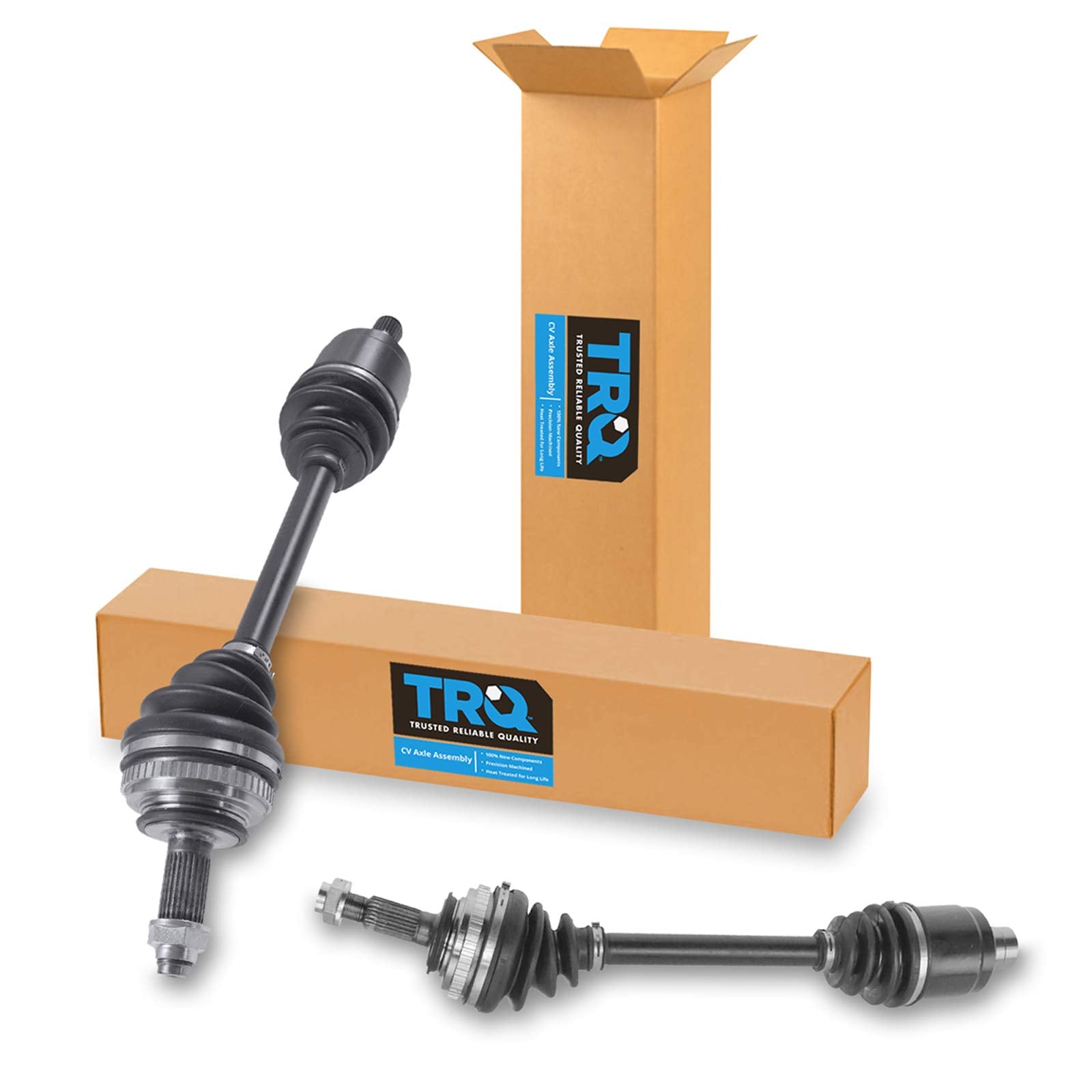 Trq Front Cv Axle Shaft Assembly Set Compatible With 1994-2001 Acura Integra 1999-2000 Honda Civic 1993-1997 Civic Del Sol