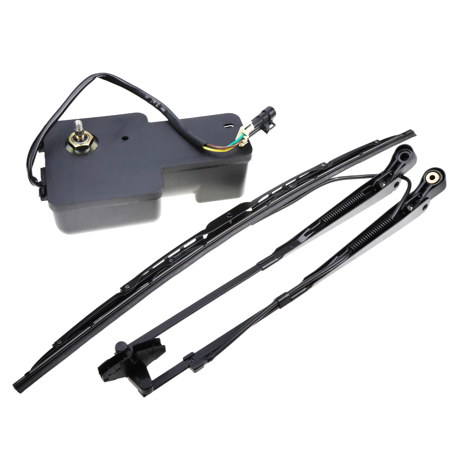 ZTUOAUMA Wiper Motor Arm Blade Kit for Bobcat Skid Steers 751-863, Fits Models T110-T320, Wiper Kit
