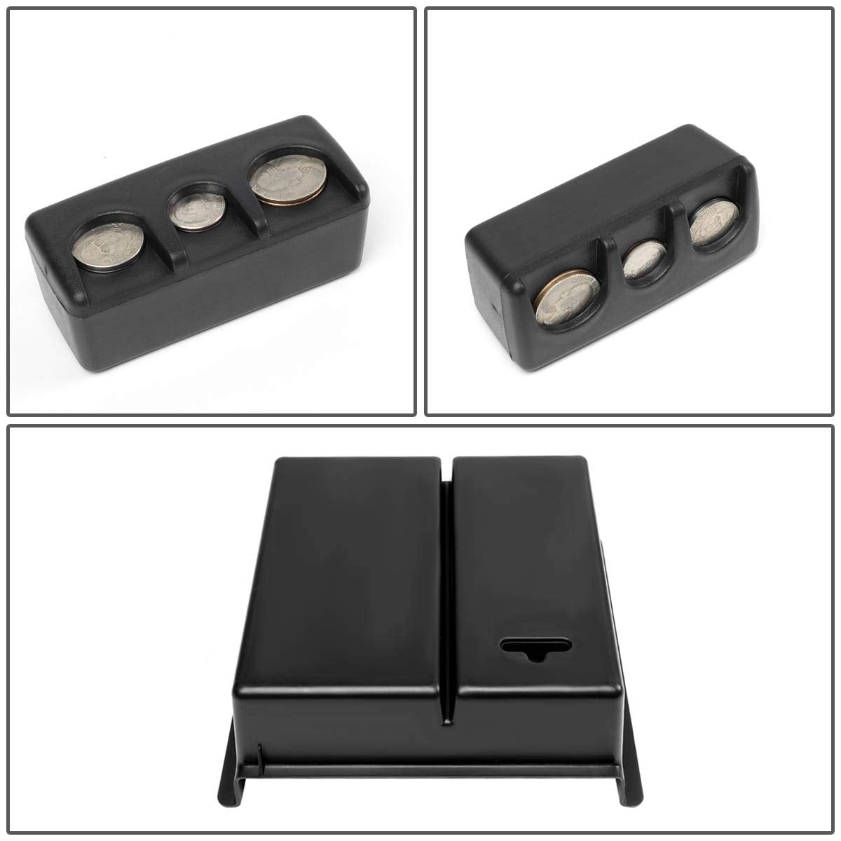 Dna Motoring Ztl-Y-0021 Center Console Armrest Organizer Tray [For 10-18 4Runner],Black