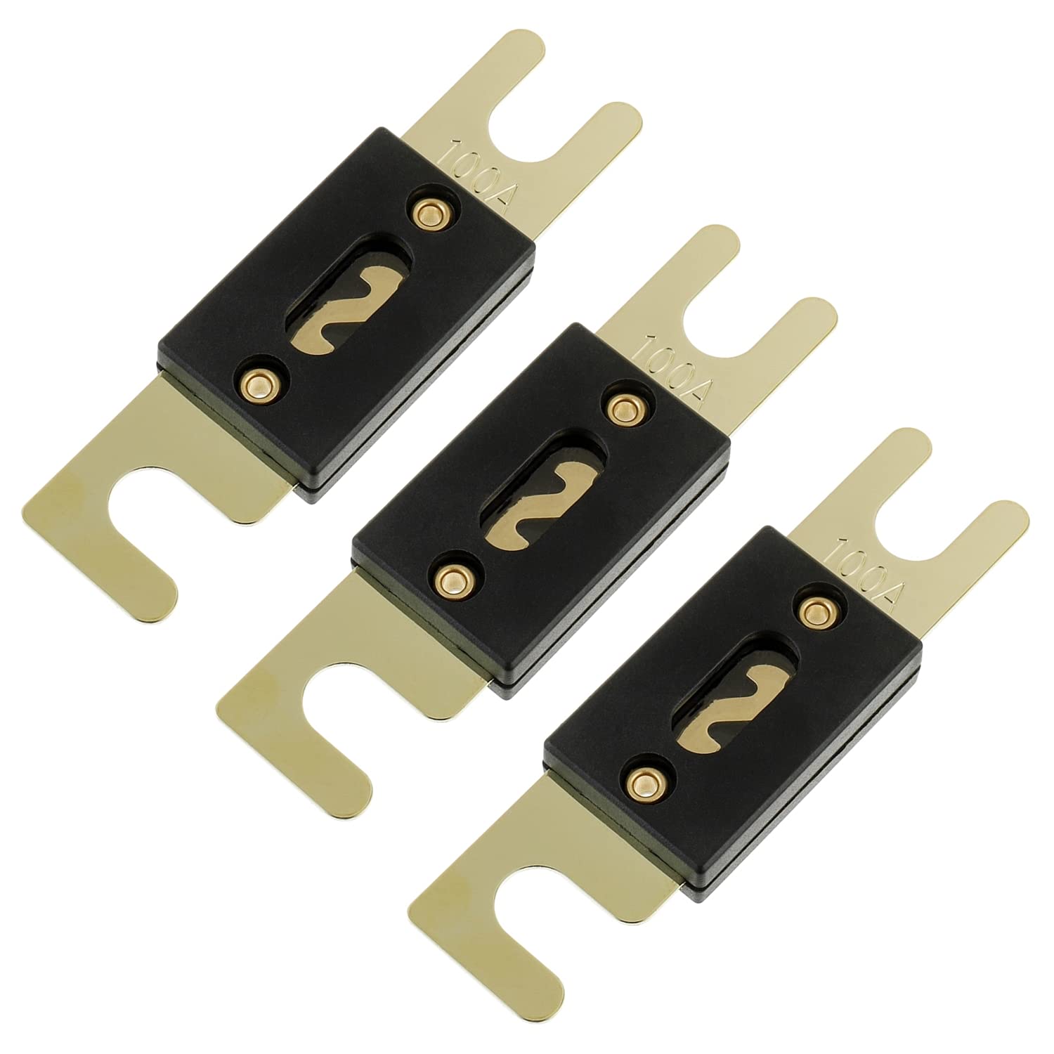 Bojack 100 Amp 32 Vdc Anl Blade Fuse For Car Audio And Video System(Pack Of 3 Pcs)