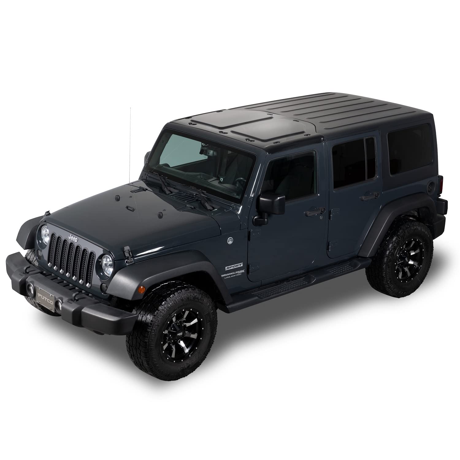 Putco Element Sky View Clear Lid Hard Top for Jeep Wrangler JK 2009-2018, Model 581003