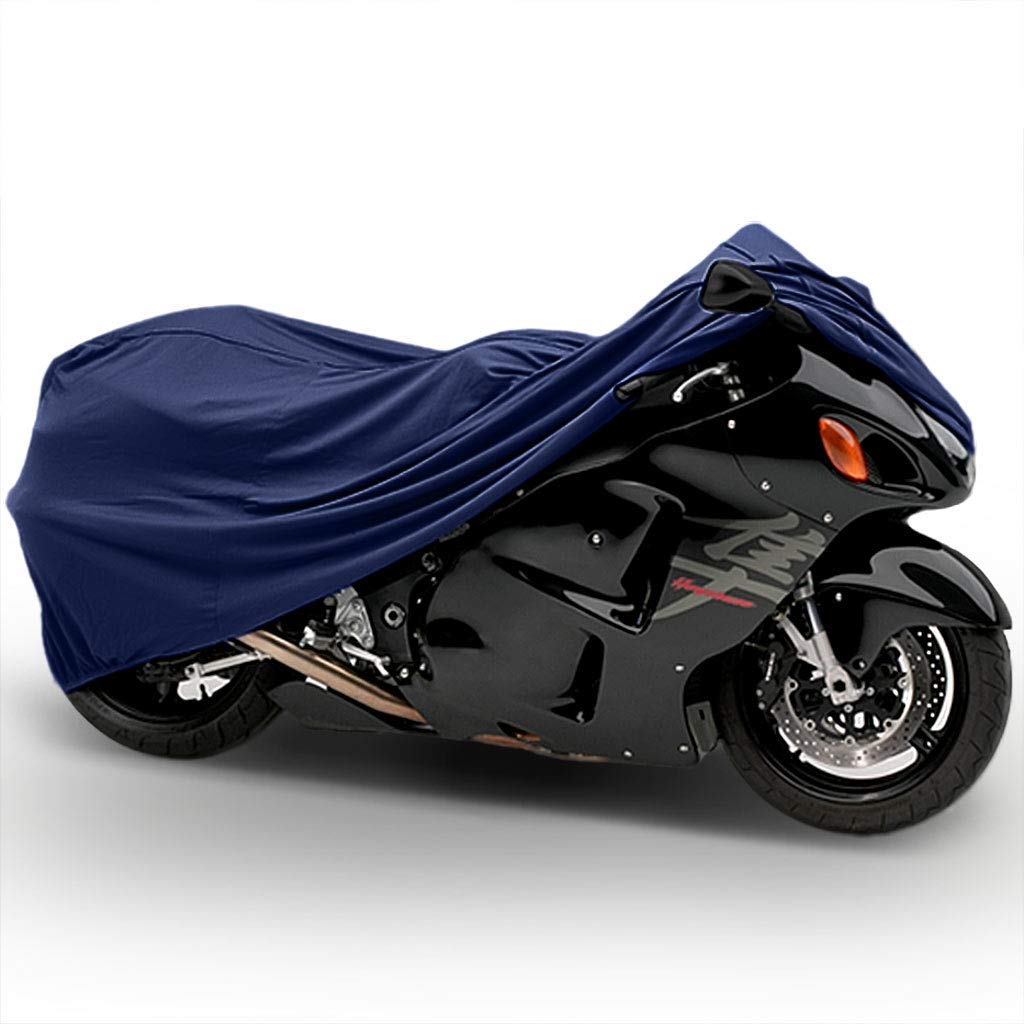 Superior Travel Dust Motorcycle Sport Bike Cover: Fits Up to Length 90inch  All Sport Bikes & Small to Medium Cruiser Bikes  Comp
