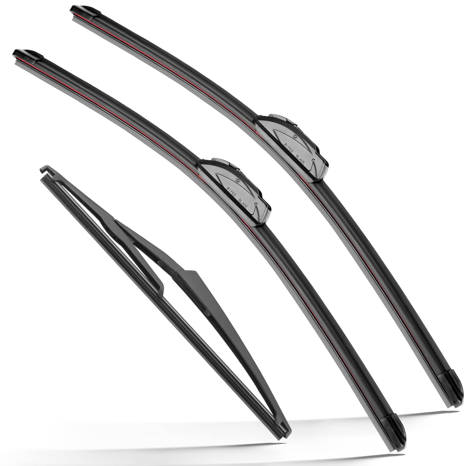 Raintok Windshield Wiper Blades Replacement For Nissan Rogue Sport 2017 2018 2019 2020 2021 2022 Original Factory Quality Front