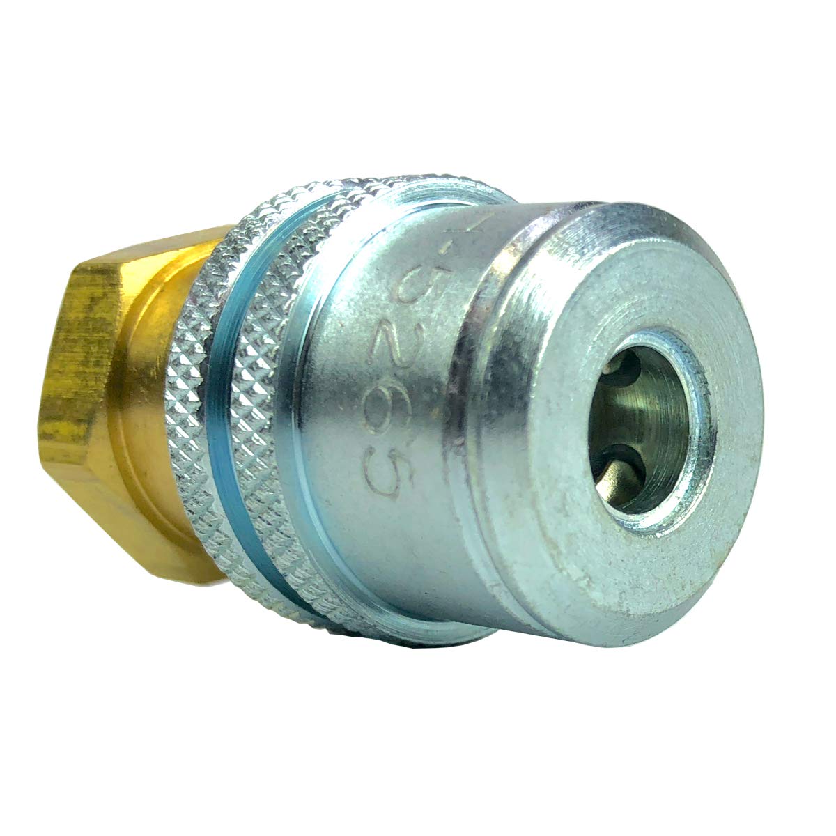 Haltec 4 (Four) H-5265 Standard Bore Grip Lock On Air Chuck 0-300 Psi 1/4'' Npt