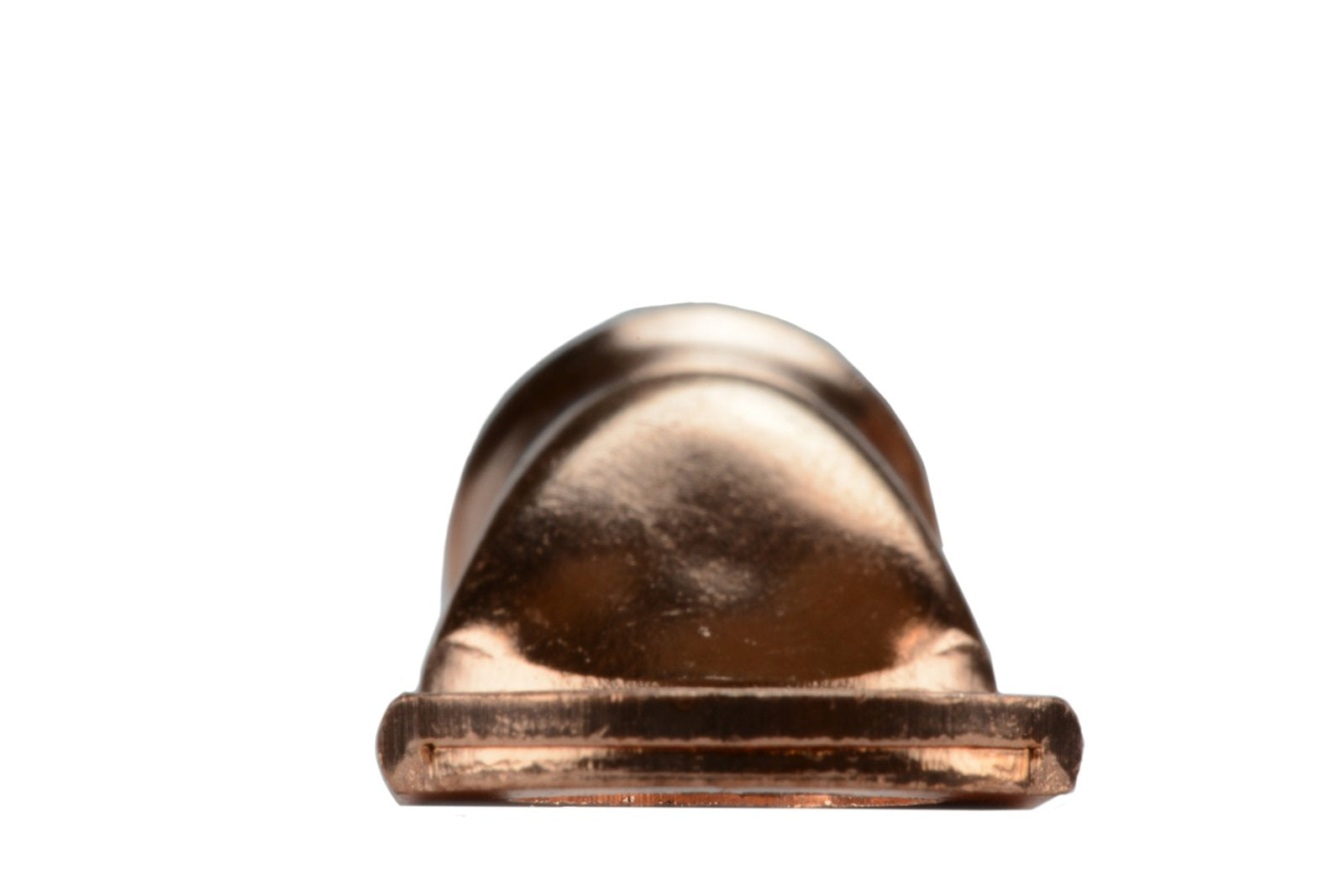 Temco 50 Pack Bare Copper Welding Battery Cable Ends, Lugs Terminal 1 Awg 1/4 '' Hole (6 Awg To 1/0 Awg Options Available)
