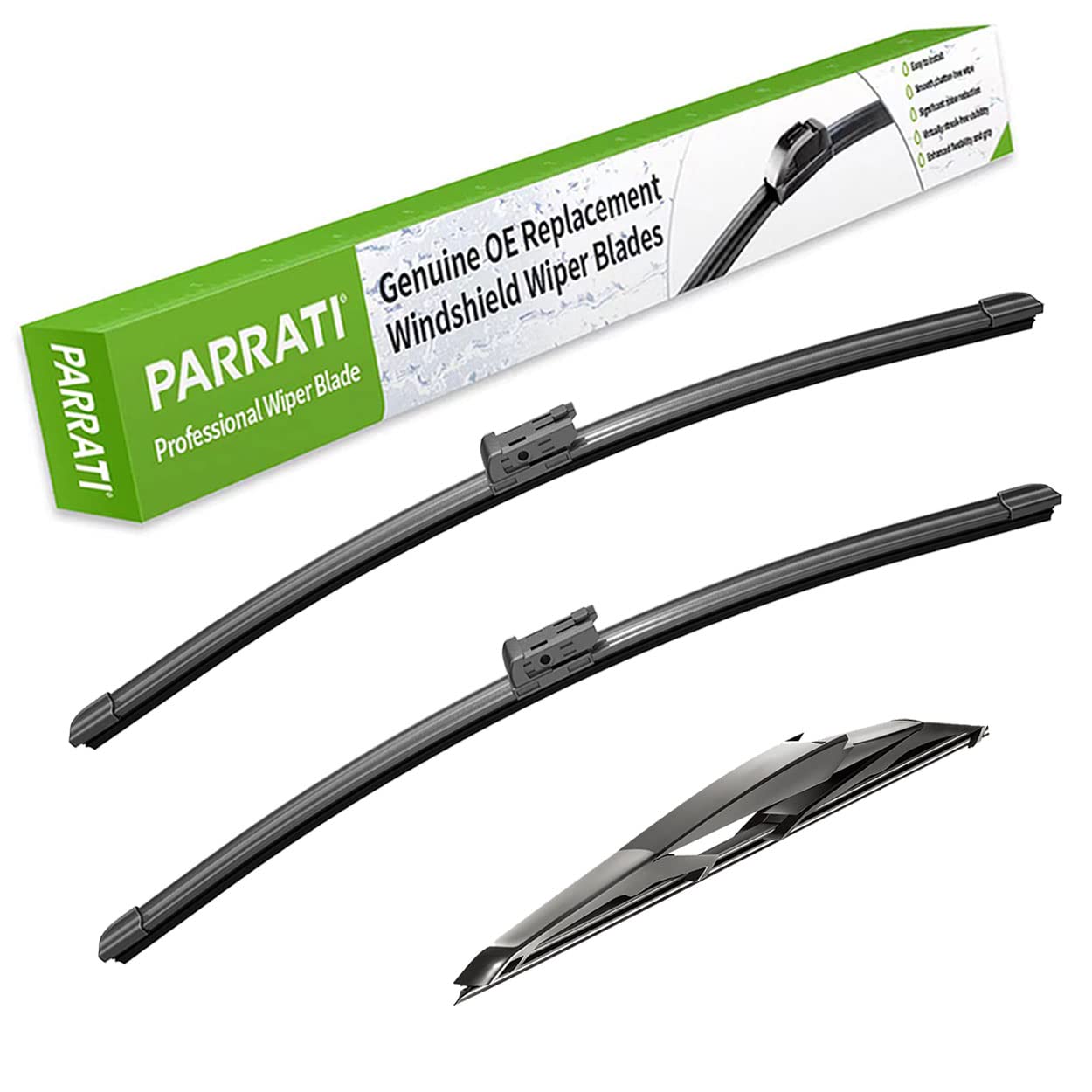 Parrati High Performance Premium All-Season Automotive Windshield Wipers With Rear Wiper Blades Replacement For 2019-2024 Forest