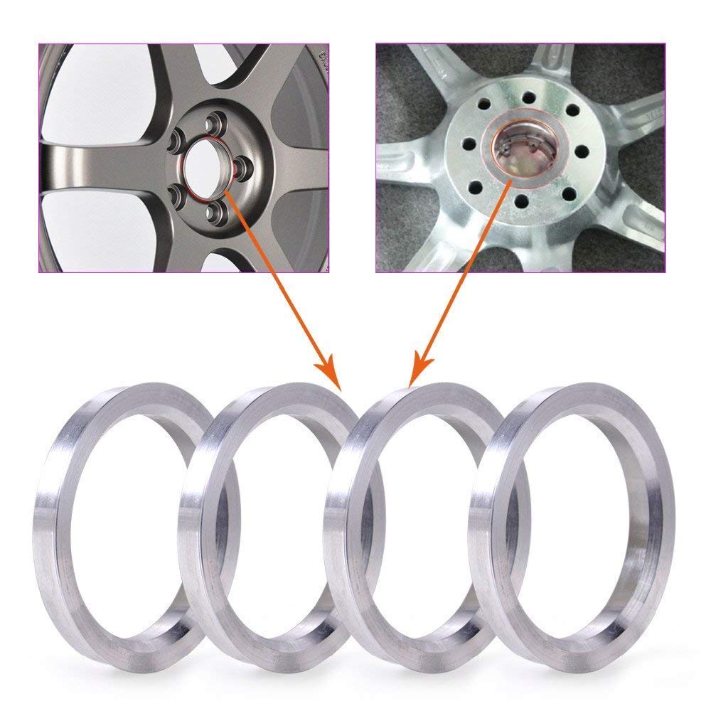 Zhteapr 60.1 To 64.1 Wheel Hub Centric Rings Od=64.1Mm Id=60.1Mm - Aluminium Alloy Wheel Hubrings 64.1 To 60.1