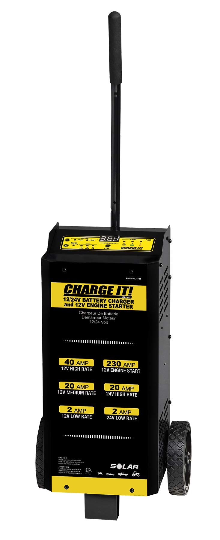 12/24V 4020/2/230A Wheel Charger With Engine Start
