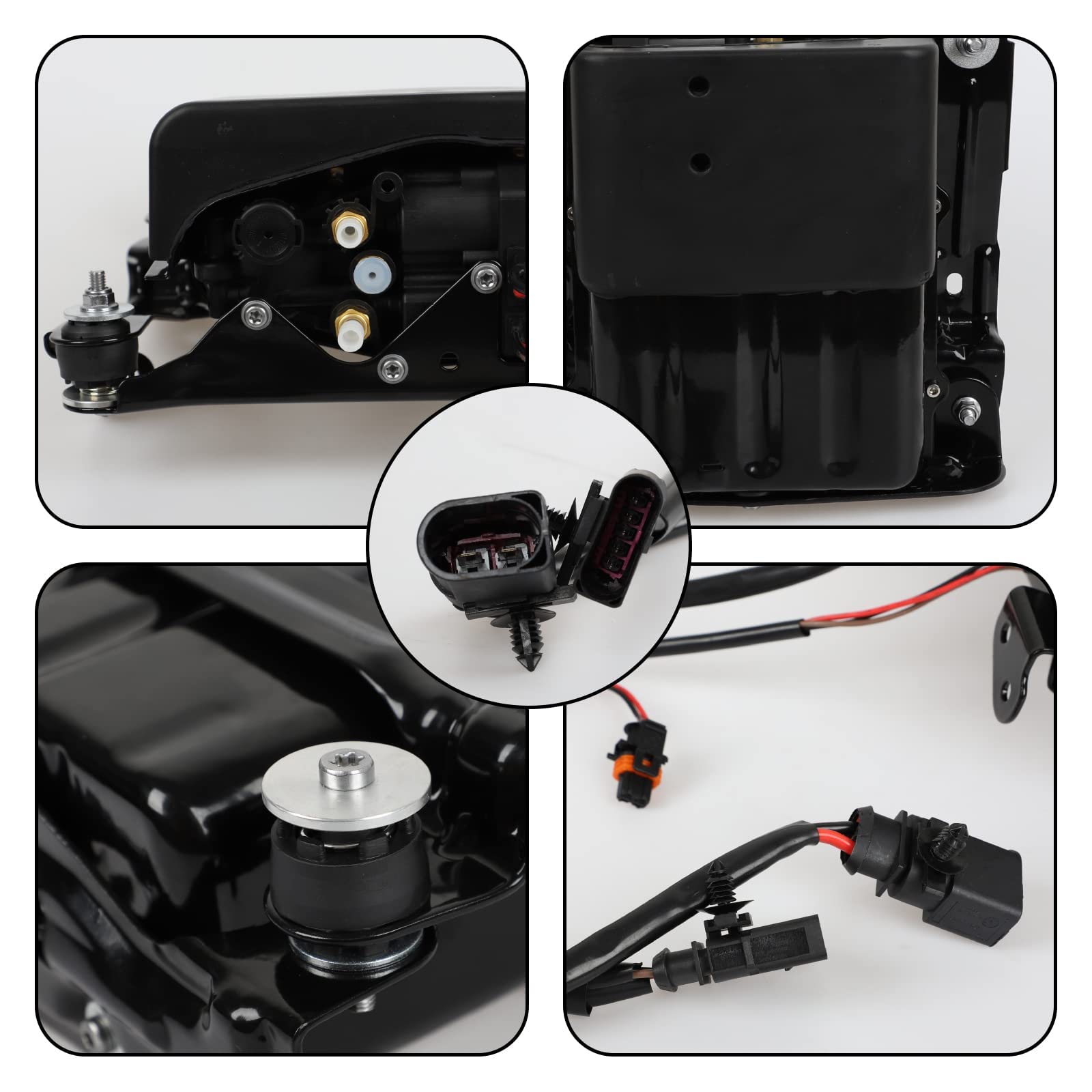 Rxluckies Replacement For Air Suspension Compressor Pump Assembly Porsche Panamera 97035815110