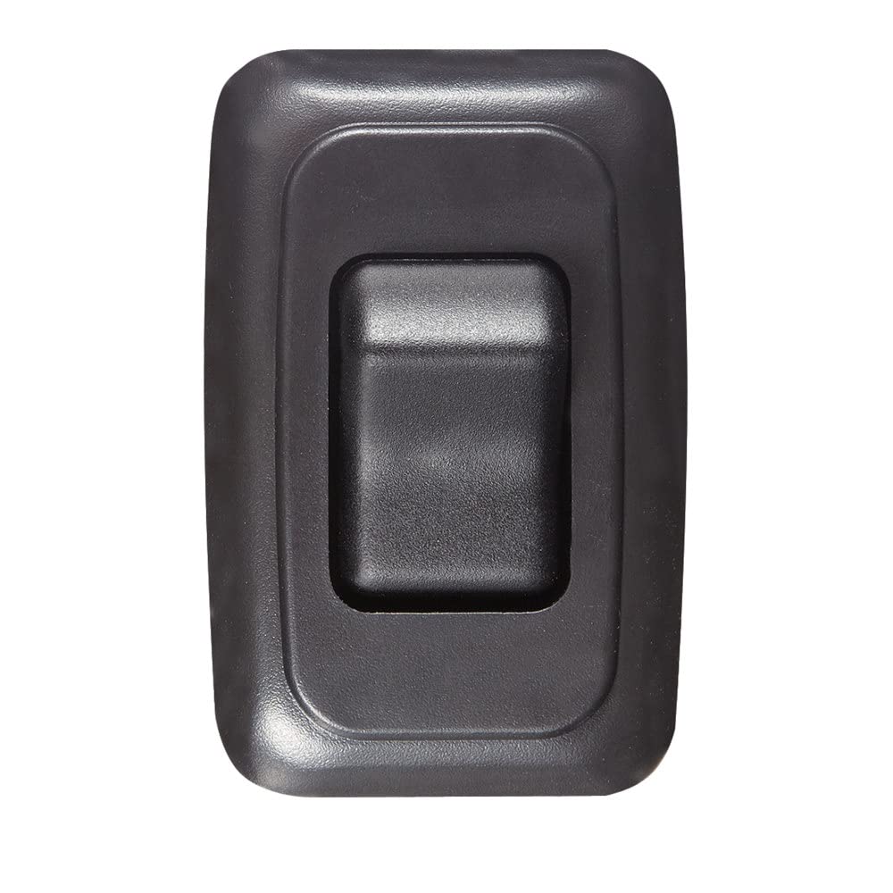 Rv Designer Collection S521 Contoured Wall Switch Single On Black