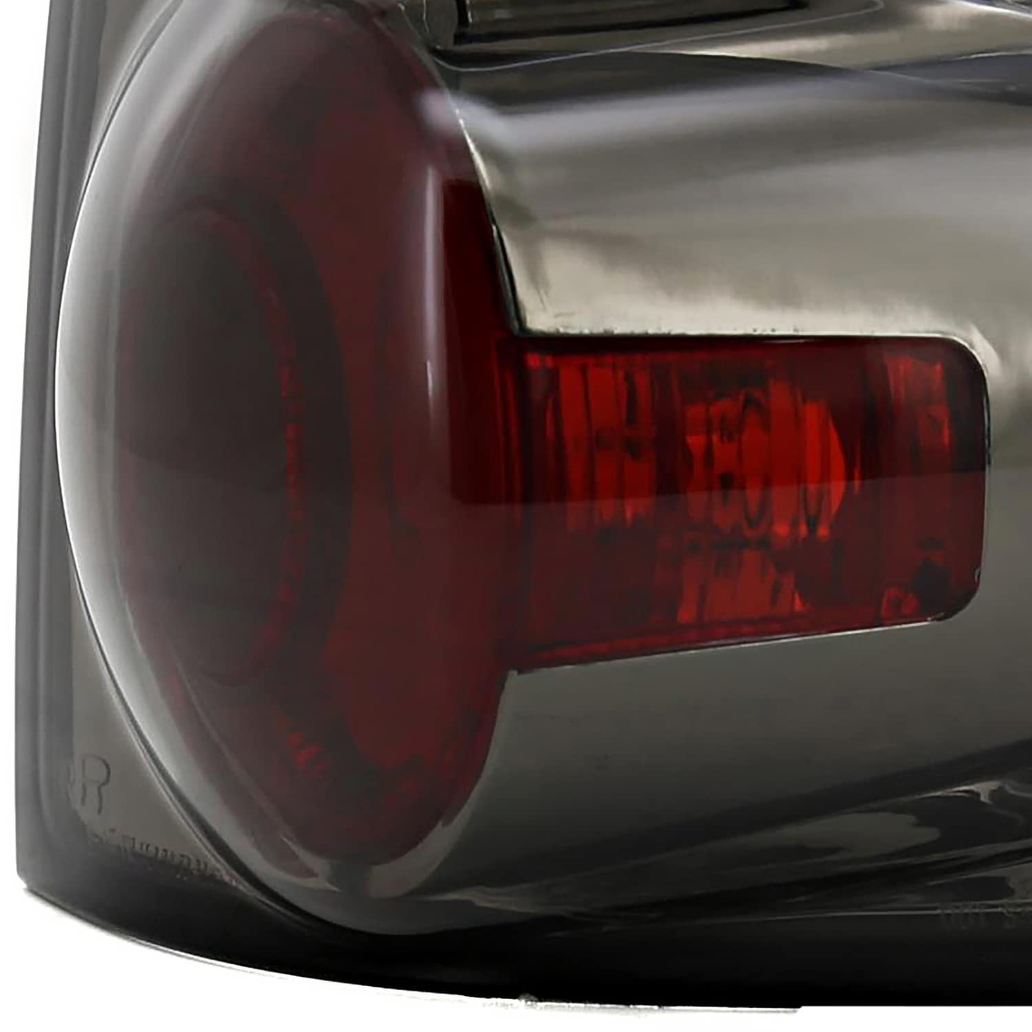 Spec-D Tuning Smoke Lens Tail Lights Compatible With 1994-2004 Chevy S10, 1994-2004 Gmc Sonoma, 1995-2000 Isuzu Hombre, Left + R