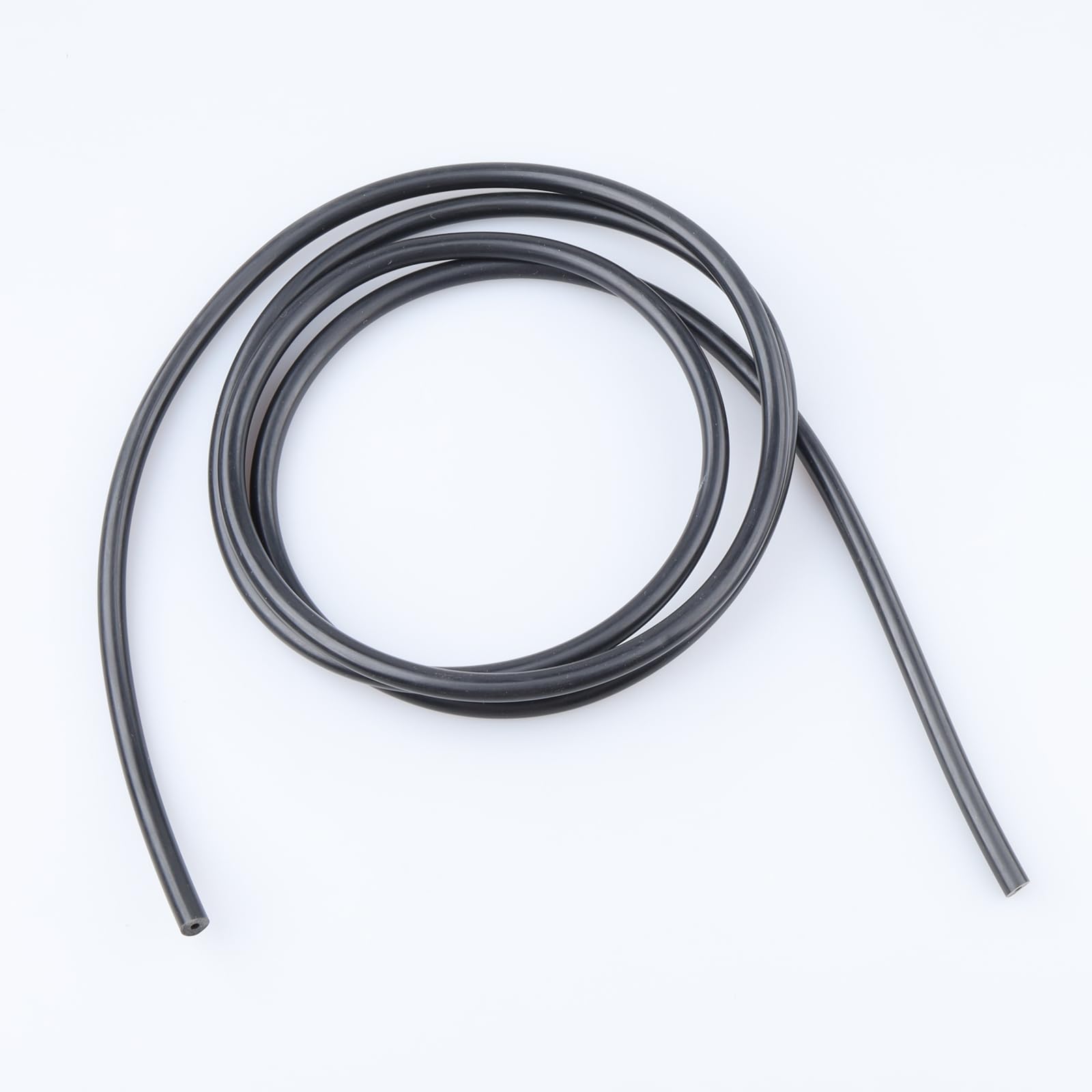 AC PERFORMANCE ID 1/12'' (2mm) Silicone Vacuum Tubing Hose 5FT (1.5 Meter), 130 PSI Maximum Pressure Black